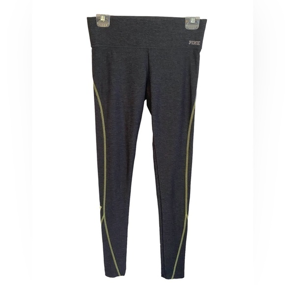 Victoria's Secret Pink  Yoga Pants Heathered Charcoal Ladies XSM - Picture 1 of 10